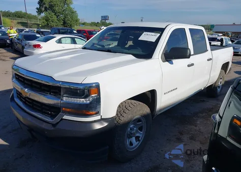2018 Chevrolet Silverado 1500 Wt из США, поврежденный, VIN 1GCUKNEC8JF222232